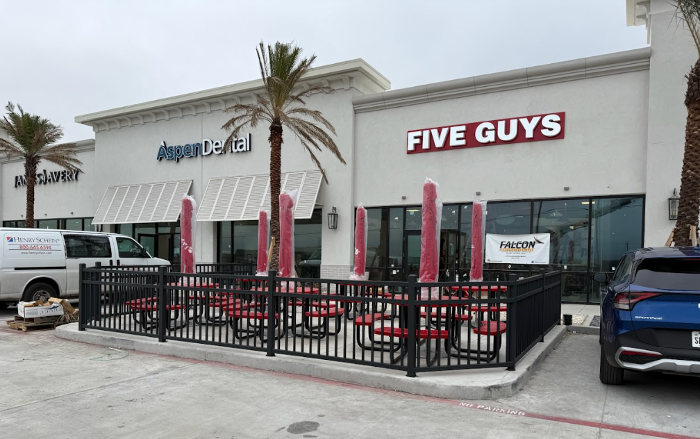 Commercial metal building shop exterior