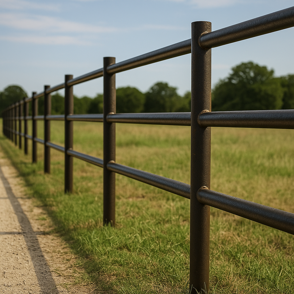 Fence project in Aubrey TX