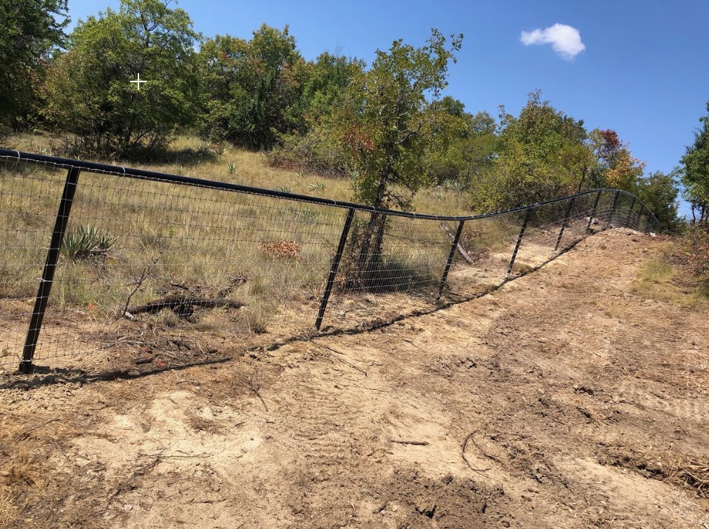 Fence project in Muenster TX