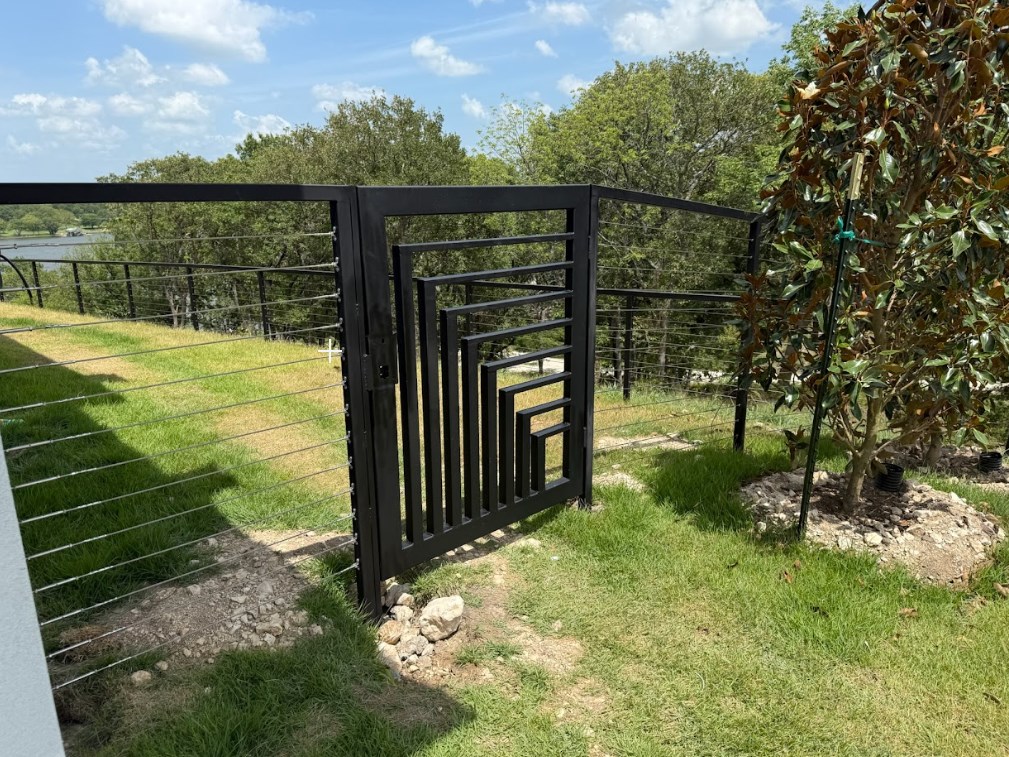 Fence project in Pilot Point TX